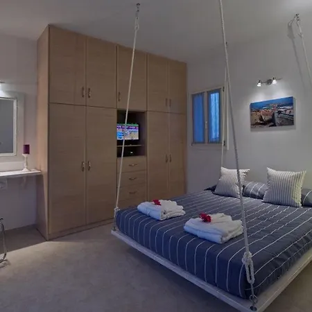 ヴィラ Luxury 2 Bedrooms Royalty Beautiful Sea Views Private Terrace Naousa *